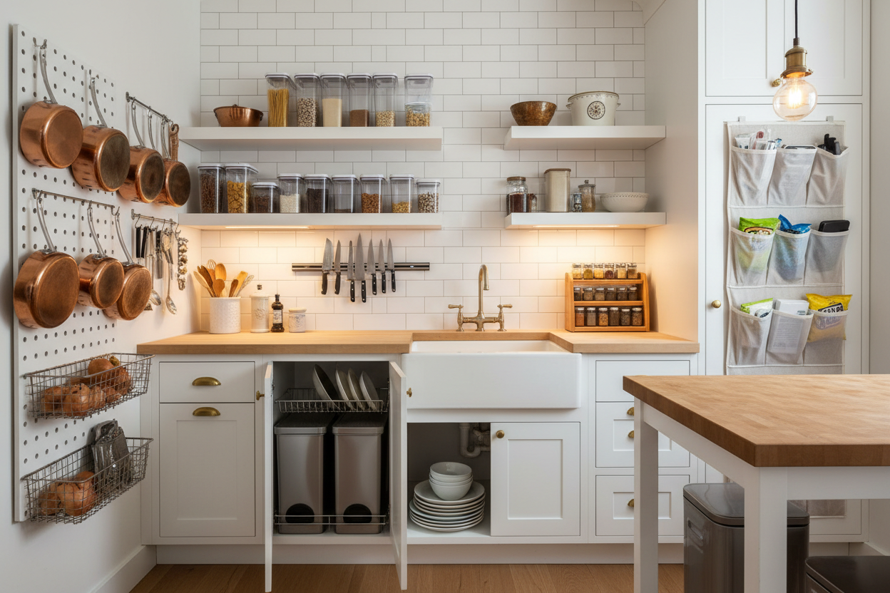 How to Organize a Small Kitchen: 15 Space-Saving Products Americans Love