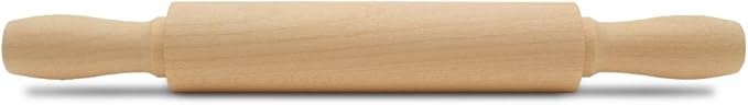 Wooden Mini Rolling Pin, 7 Inches Long, Baking in the Kitchen and Crafting - Image 3