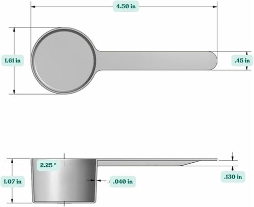 2 Tablespoon Long Handle Plastic Measuring Spoon - Image 2