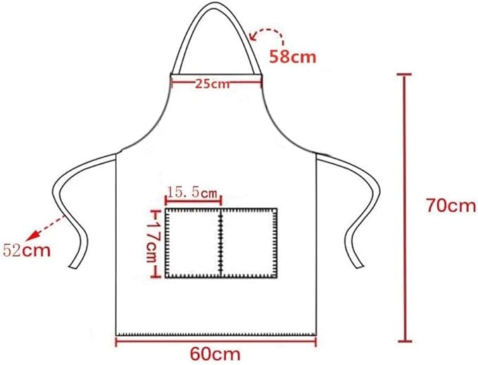 Total 12 PCS Plain Bib Blackish Green Bulk Aprons - Image 2