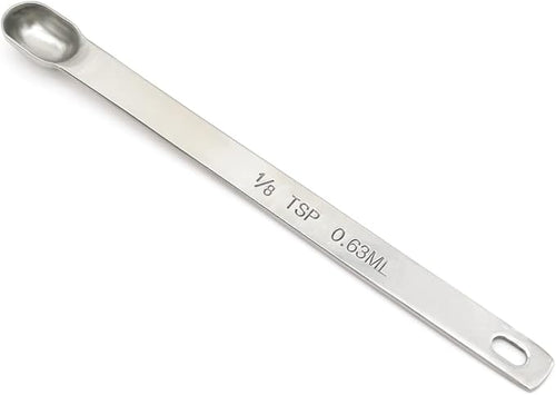 1PCS 1/8tsp Single Measuring Spoon, Stainless Steel Long Handle Individual by BERYLER