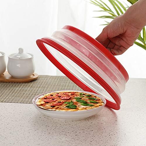 Pack of 2 Collapsible Microwave Food Cover, Splatter Guard, Vented Microwave Lid - Image 4