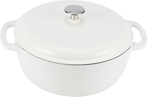 Amazon Basics Enameled Cast Iron Dutch Oven Pot by AmazonBasics