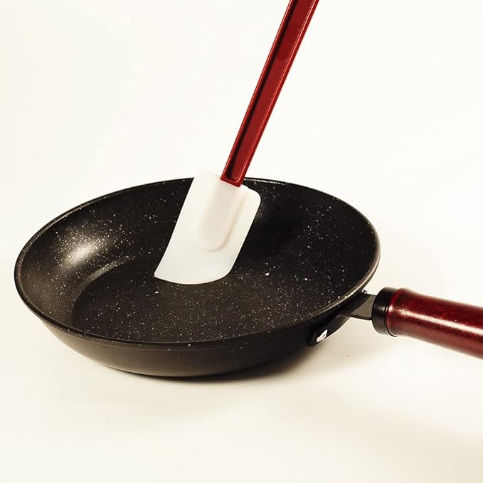 Silicone Rubber Spatula Set of 3, 14 Inch High Heat Commercial Spatula - Image 3