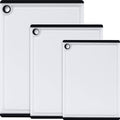 Kikcoin Plastic Cutting Boards for Kitchen, 3-Piece Large Cutting Board Set by Kikcoin