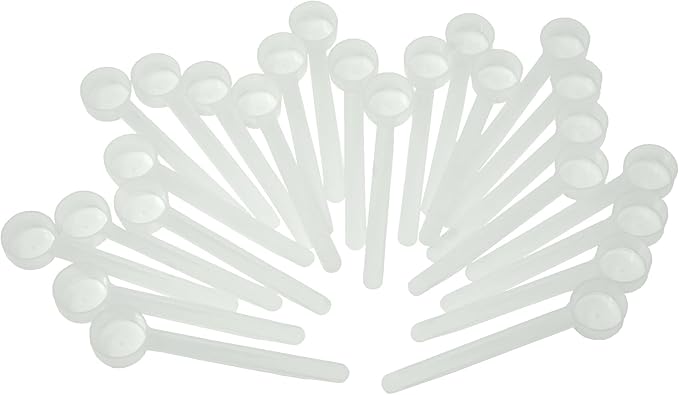 4 mL Long Handle Plastic Measuring Spoon by Supplement+and+Supply