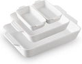Sweejar Ceramic Bakeware Set of 4, Casserole Dishes by Sweejarco1949