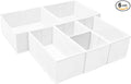 Criusia 6 Pack Clothes Drawer Organizer, Fabric Foldable Closet Dresser Drawer by Criusia