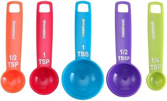 Farberware Kitchen Essentials Measuring Spoon Set, Easy Read Standard Units - Image 2