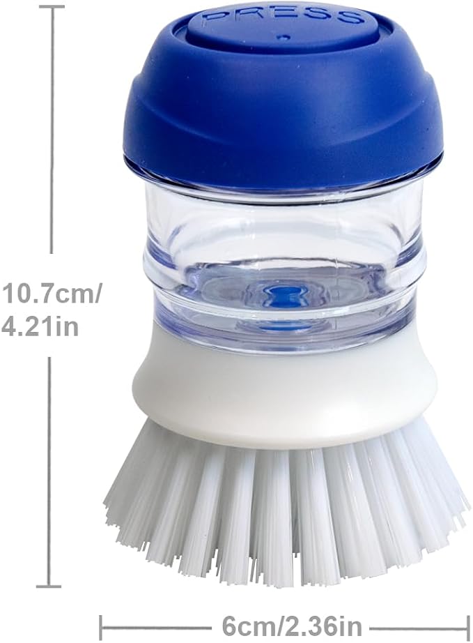 CELOX 2 Pack Dish Brush with Soap Dispenser - Image 8
