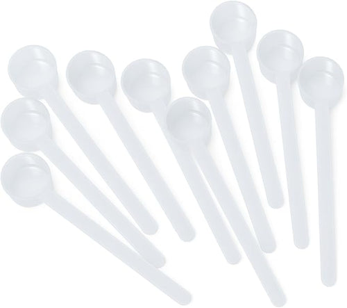 4 mL Long Handle Plastic Measuring Spoon by Supplement+and+Supply