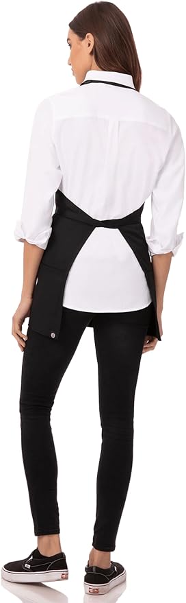 Chef Works Unisex Three Pocket Apron - Image 2