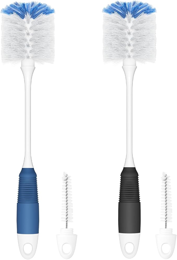 Amazer Bottle Brush Cleaner, Long Flexible Handle Bottle Brush Scrub by Amazer