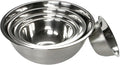 Chef Craft Brushed Mixing Bowl Set, 5 Piece Set, Stainless Steel by ChefCraft