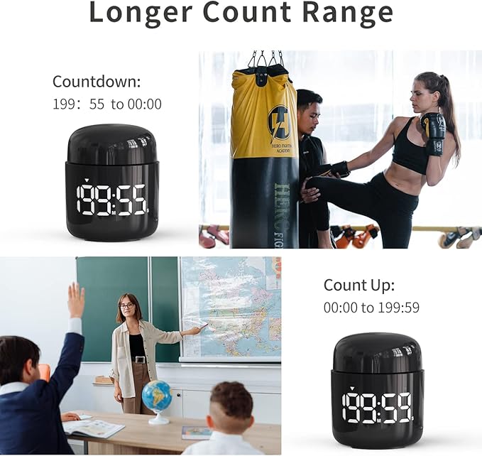 Digital Kitchen Timer, Countdown Countup Timer - Image 4