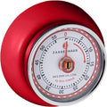 Zassenhaus Magnetic Retro Kitchen Timer, Classic Mechanical Cooking Timer by Zassenhaus