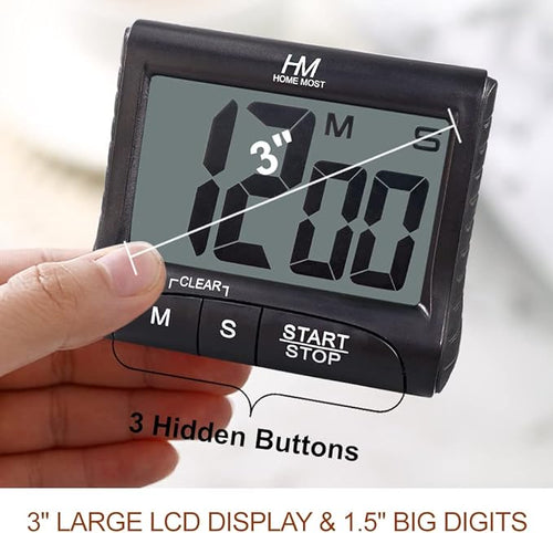 2-Pack Large Display Kitchen Timer - Image 2