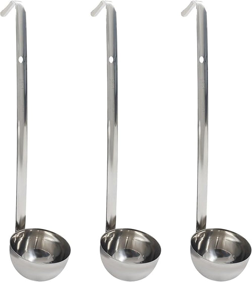 3 Oz Stainless Steel Ladle, Portioning and Serving Soup and Stew in Restaurants by Auvotuis