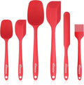 NileHome Silicone Spatula Set 6 Packs Food Grade Kitchen Utensils by NileHome
