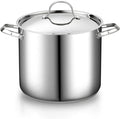 Cooks Standard 18/10 Stainless Steel Stockpot 12-Quart, Classic Deep Cooking by CooksStandard