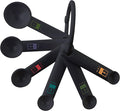 Fox Run Measuring Set, 6 Piece Plastic Measuring Spoon Set, 1/4 TSP to 1 TBL by foxrunbrands