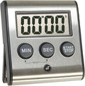 Elegant Digital Kitchen Timer, Stainless Steel Model eT-23, Super Strong by eTradewinds