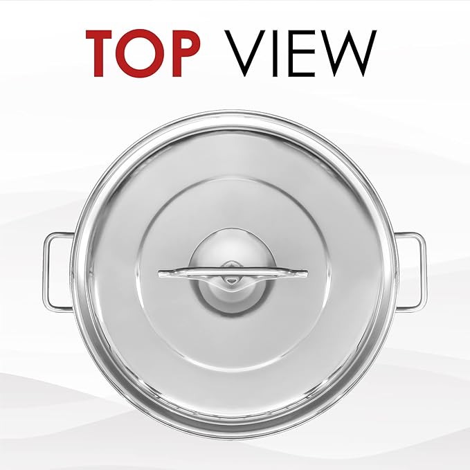 Concord Cookware Stainless Steel Stock Pot Kettle - Image 3