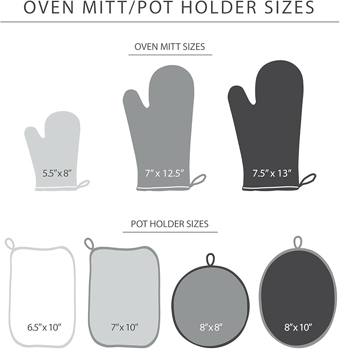 KITCHENAID Ribbed Soft Silicone Oven Mitt 2-Pack Set, Dried Rose - Image 5