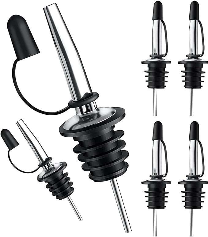 Pafusen 6 Pack Liquor Bottle Pourers, Liquor Pour Spout by Pafusen
