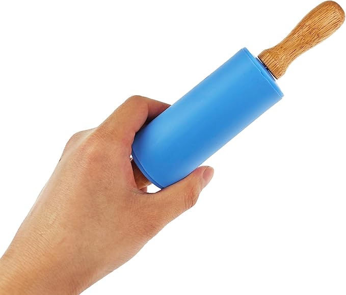 18 Pack Small Rolling Pin for Kids, 9 Inch Kids Rolling Pin for Home Kitchen - Image 3
