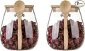 Airtight glass jar storage container by DNIENKGE
