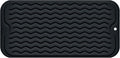 Silicone Dish Drying Mat, Non-Slip Easy Clean Sink Mat Large Heat-resistant by MODENGKONGJIAN