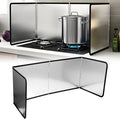 4 Sided Splatter Guard, Foldable Stainless Steel Oil Splatter Screens by Tylulikaty