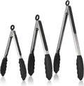 Kitchen Tongs, U-Taste 7/9/12 inches Cooking Tongs, by U-Taste