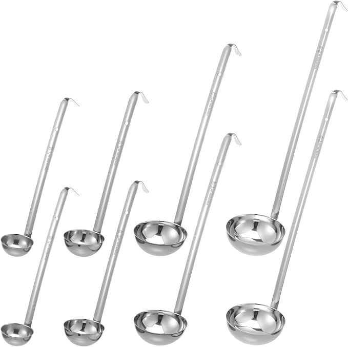 8pcs Stainless Steel Soup Ladle - Image 8
