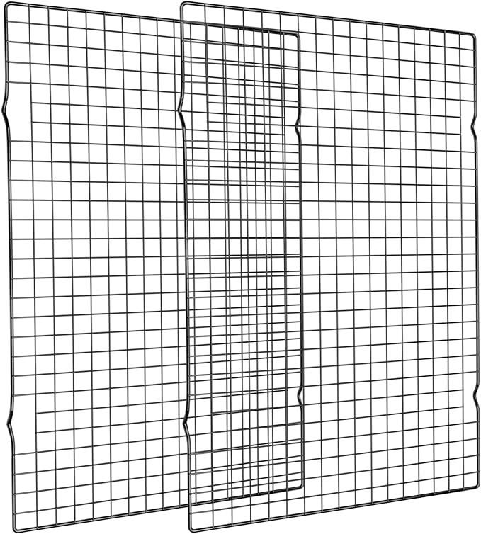 Briout Cooling Rack for Baking, Thick Wire Cookie Rack for Cooking, Oven Safe by Briout