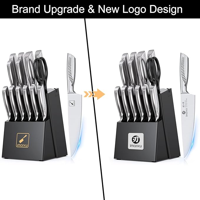 imarku® Kitchen Knife Set, Premium Razor-Sharp Chef Knives Set - Image 9