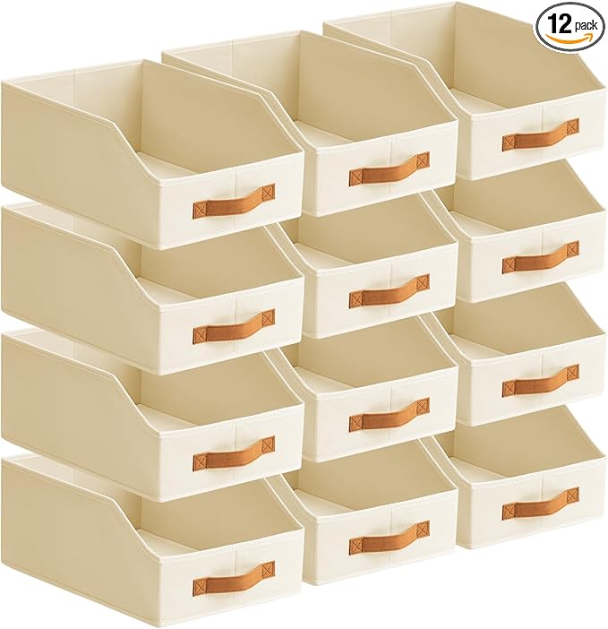 Homsorout Fabric Storage Bins for Organizing by Homsorout