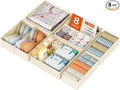 DIMJ Drawer Organizer Clothes, 8 Pack Dresser Organizer, Foldable Closet by DiMJ