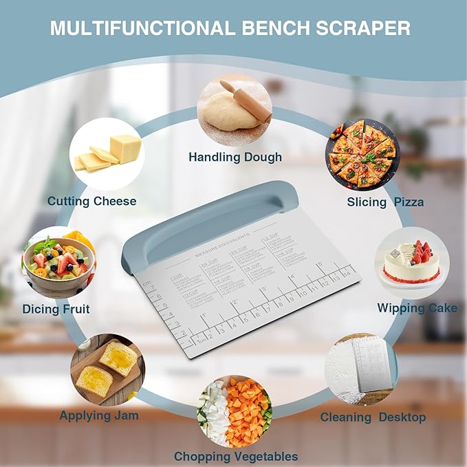 Bench Scraper Dough Cutter Tool - Image 4