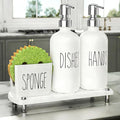 Cisily Kitchen Soap Dispenser Set Comes by CISILYHOMELIFE