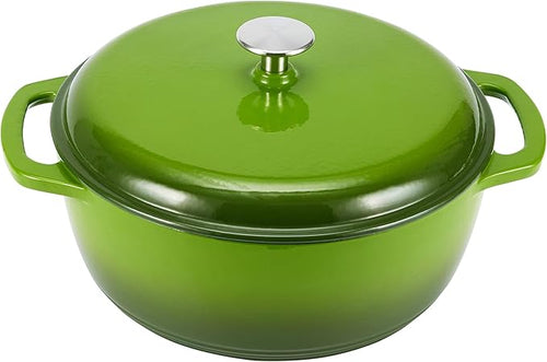 Amazon Basics Enameled Cast Iron Dutch Oven Pot by AmazonBasics