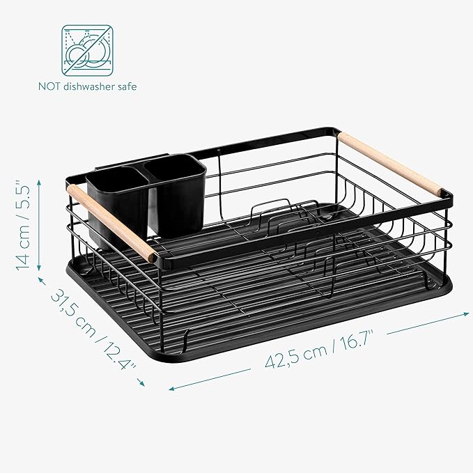 Navaris Dish Drainer Rack - Image 4
