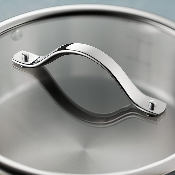 Tramontina Tempo Tri-Ply Base Stainless Steel 4-Quart Sauce Pan - Image 7