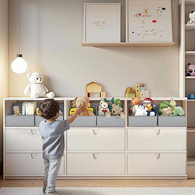 DIMJ Closet Storage Bins 8 Pack - Image 3