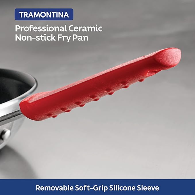 Tramontina Professional 8-Inch Ceramic Non Stick Small Frying Pan, Heavy-Gauge - Image 8