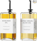 New England Stories Kitchen Cooking Oil Dispenser Set, Olive Oil and Vinegar by NewEnglandStories