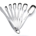Rainspire Heavy Duty Measuring Spoons Set Stainless Steel, Metal Measuring Cups by Rainspire