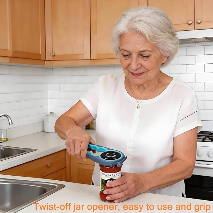 Otstar Jar Opener Bottle Opener and Can Opener - Image 4