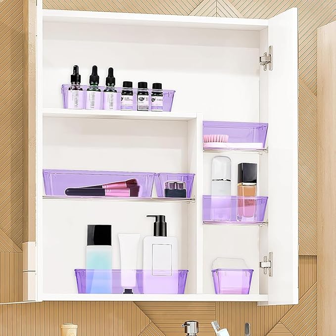 StorMiracle 25 PCS Drawer Organizer Set, 4 Varied Size Bathroom and kitchen - Image 6